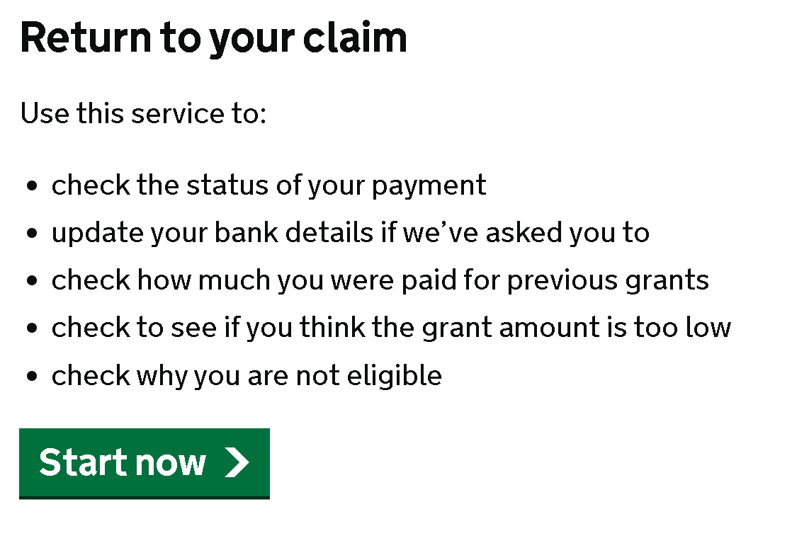 How to use the HMRC to check the status of a previous claim for a SEISS grant